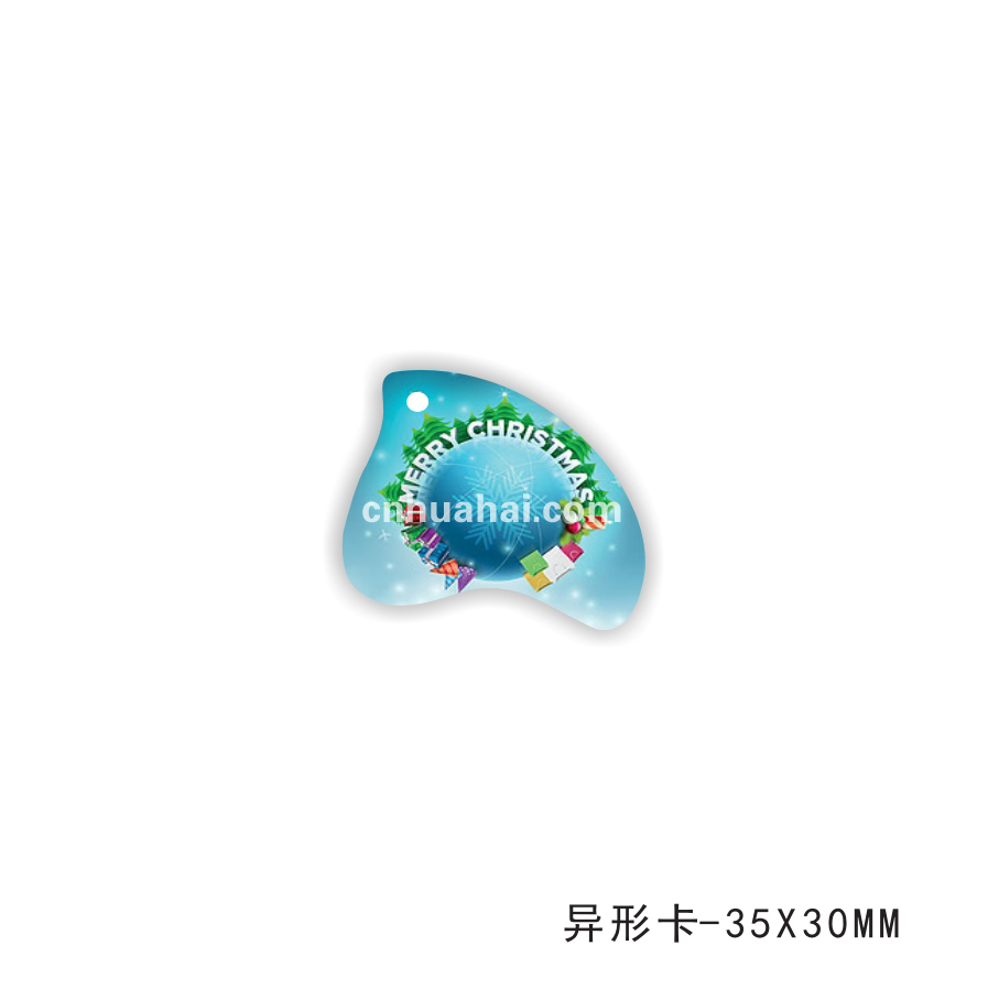 Shaped card