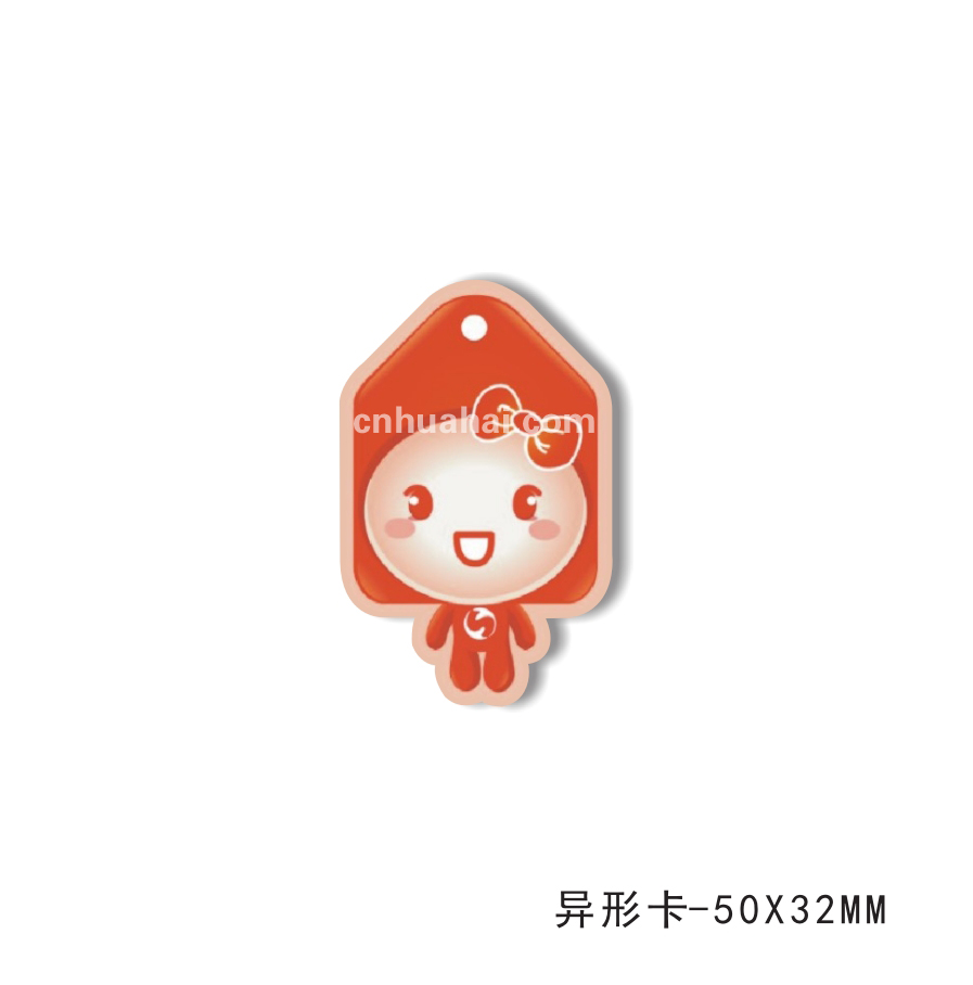 Shaped card