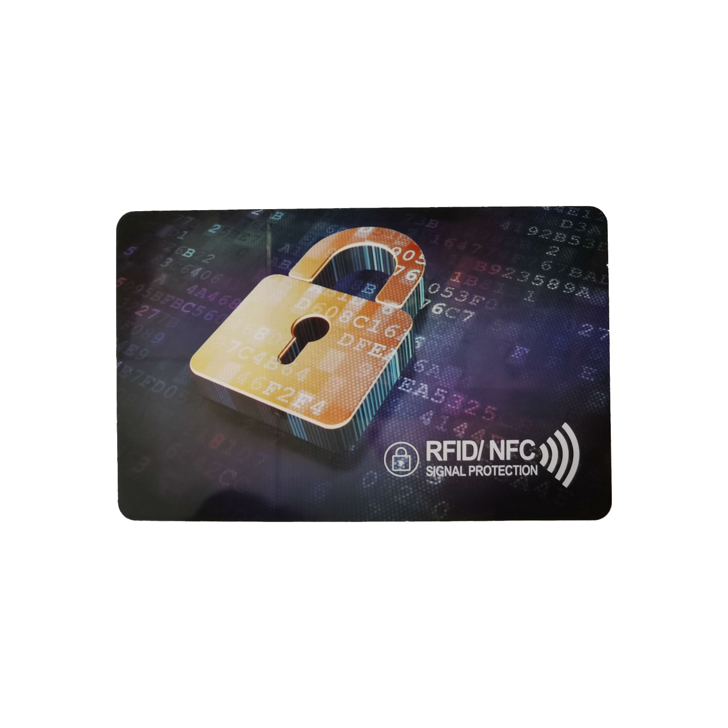RFID shielding card