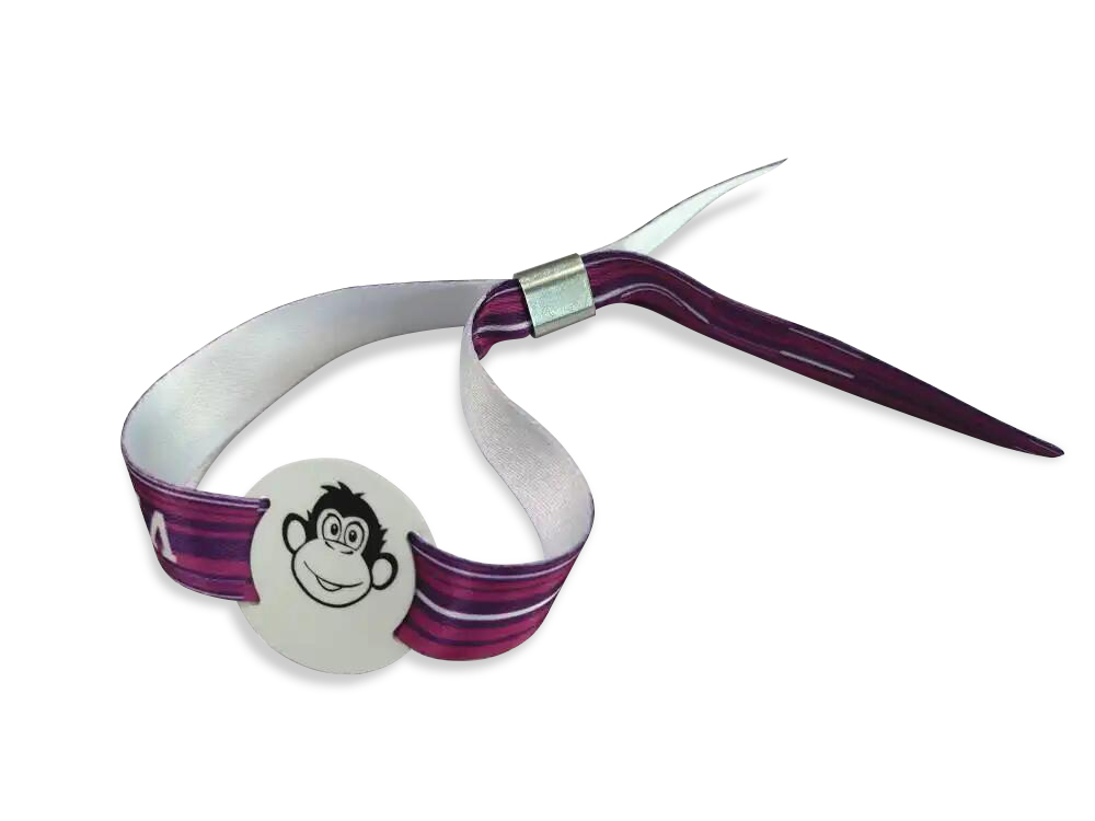 Dial type small card activity site entry ribbon card