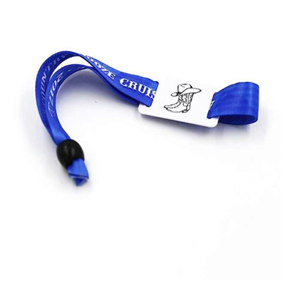 Disposable heat transfer woven belt NFC induction Bracelet