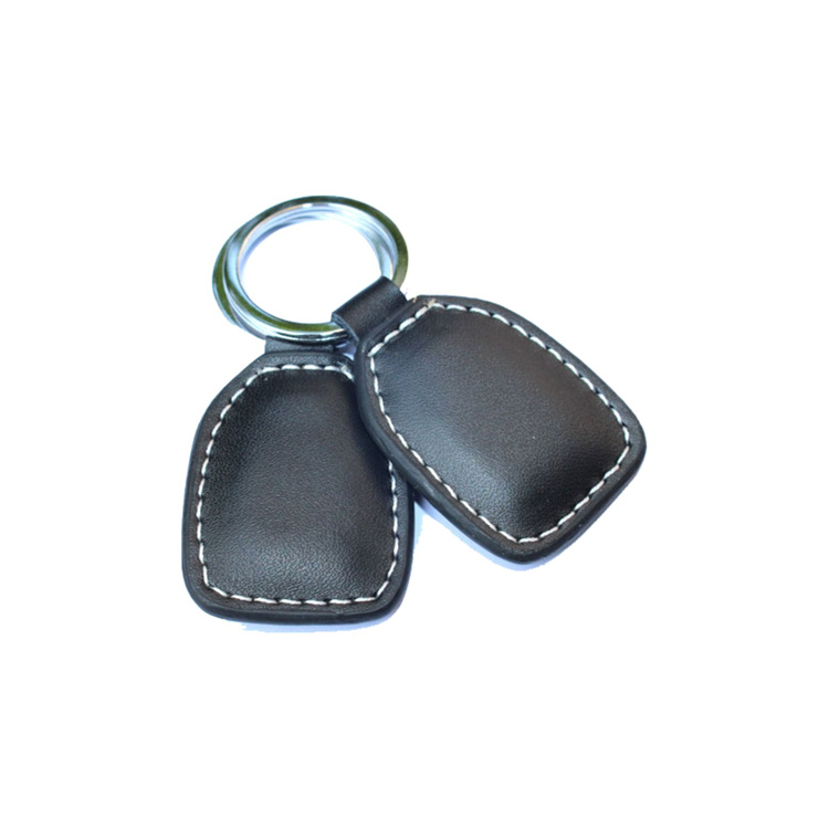 Leather key clip