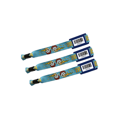 Supply cloth Bracelet RFID wristband card serial number barcode one-dimensional code ribbon ribbon color ribbon card